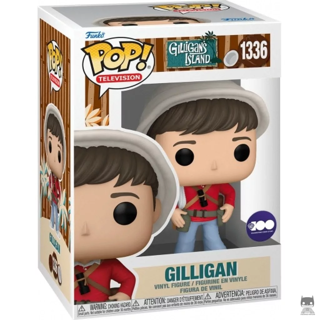 Gilligan Funko Pop! figure in its box