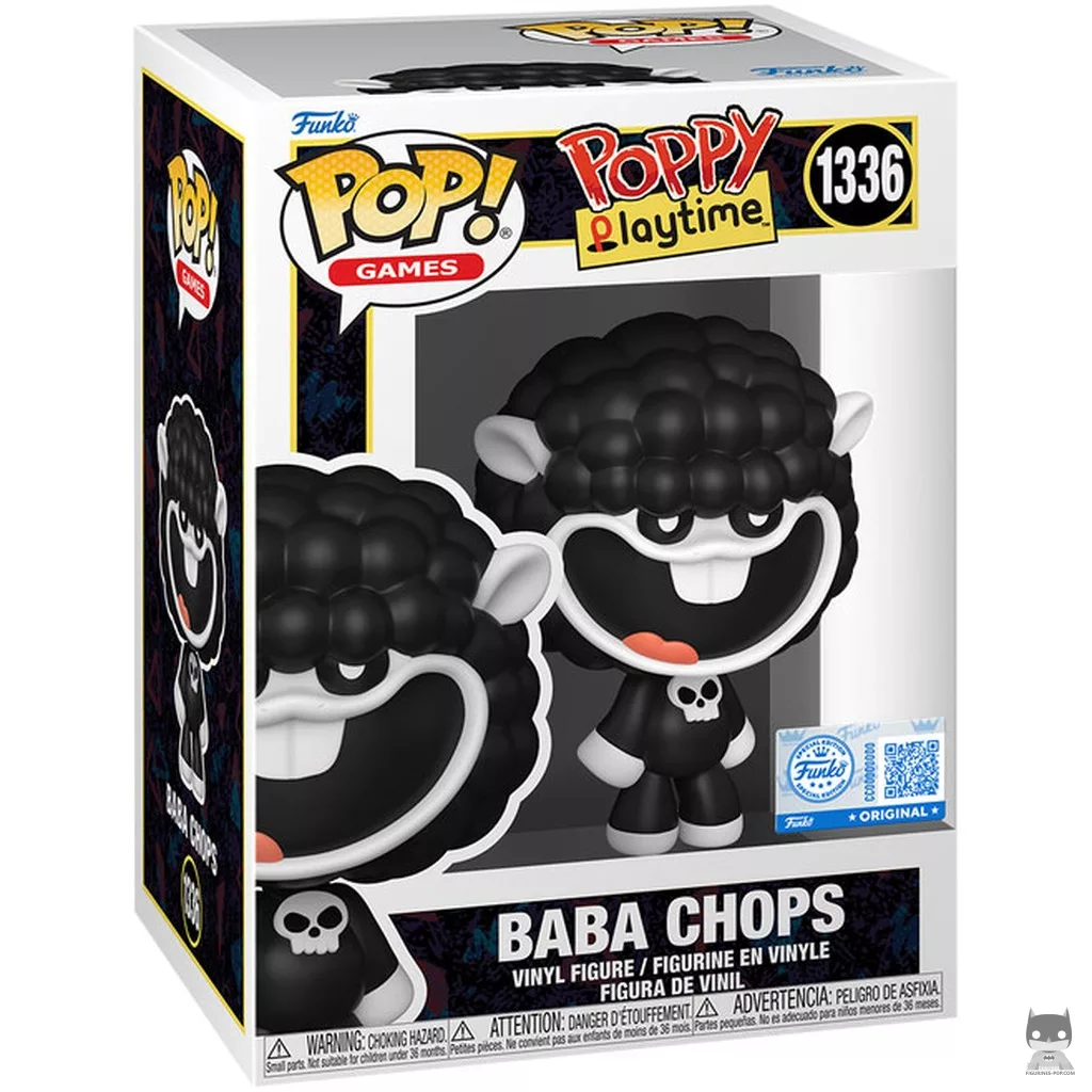 Baba Chops Funko Pop! figure in its box
