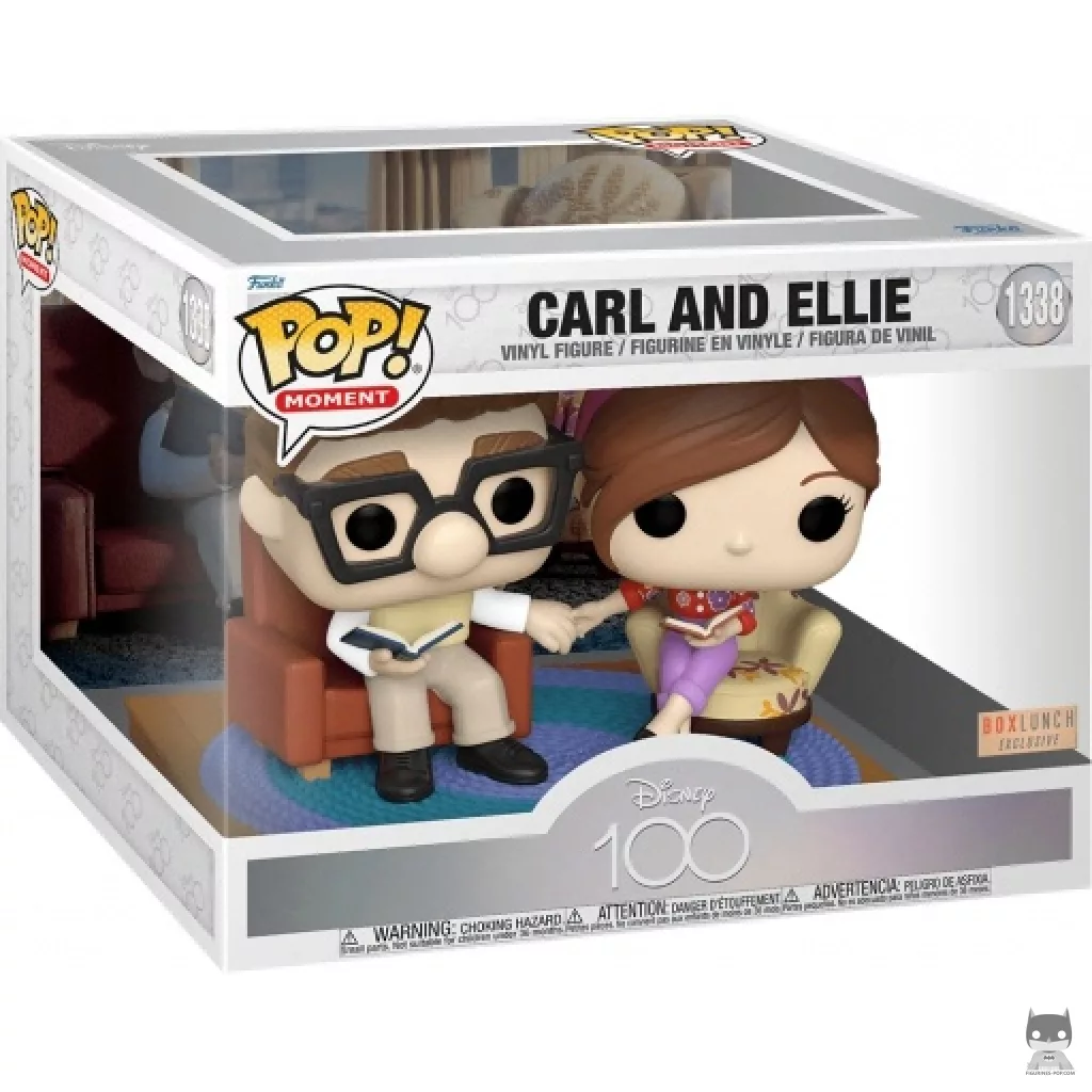 Carl & Ellie Funko Pop! figure in its box