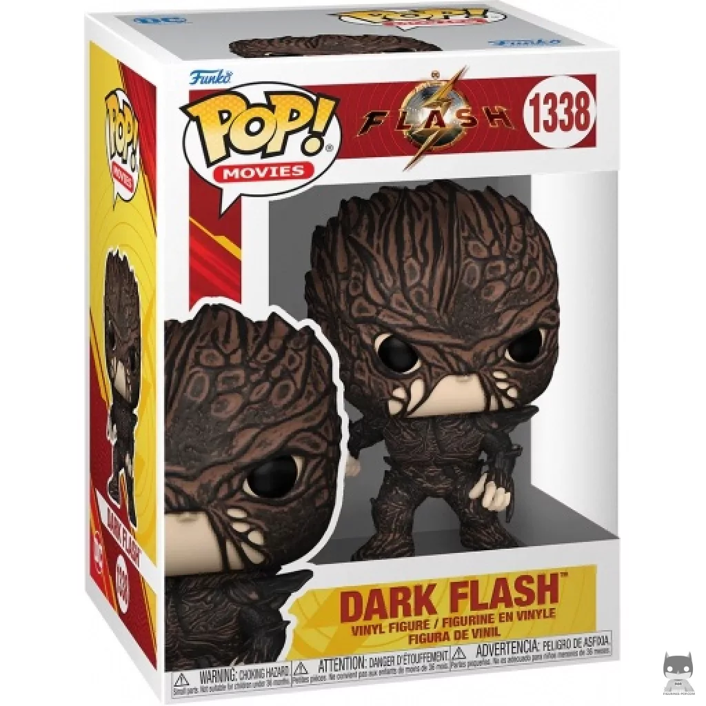 Dark Flash Funko Pop! figure in its box