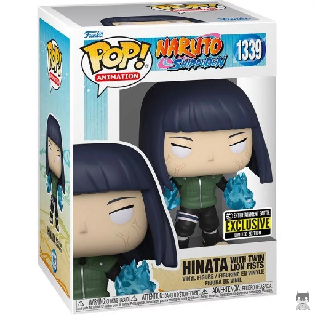 Hinata with Twin Lion Fists Funko Pop! figure in its box