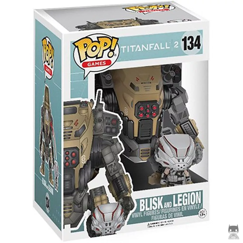 Blisk & Legion (Supersized) Funko Pop! figure in its box