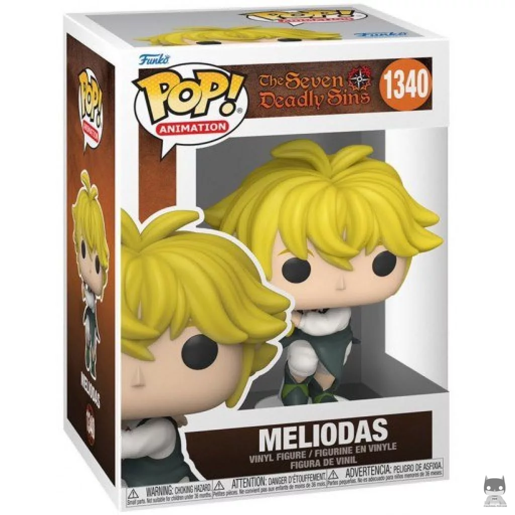 Meliodas Funko Pop! figure in its box