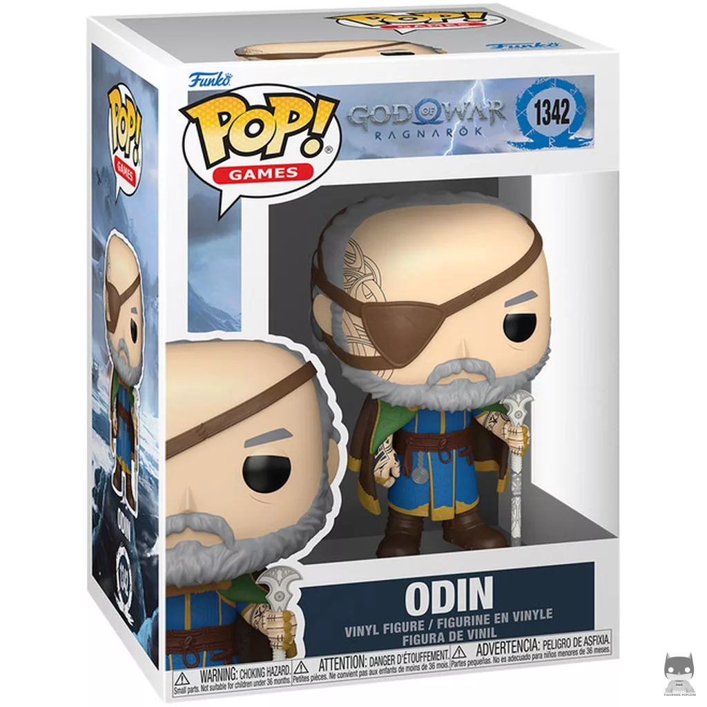 Odin Funko Pop! figure in its box
