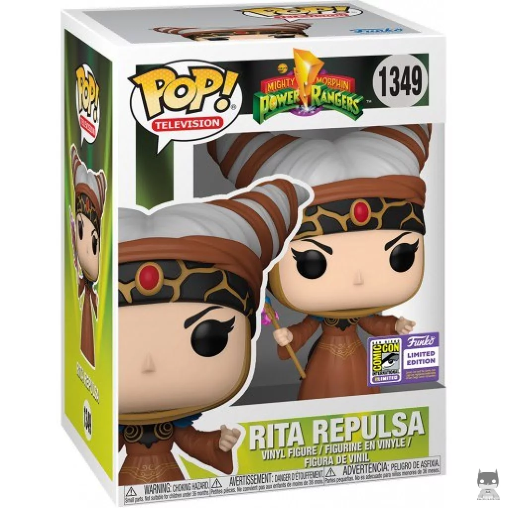Rita Repulsa Funko Pop! figure in its box