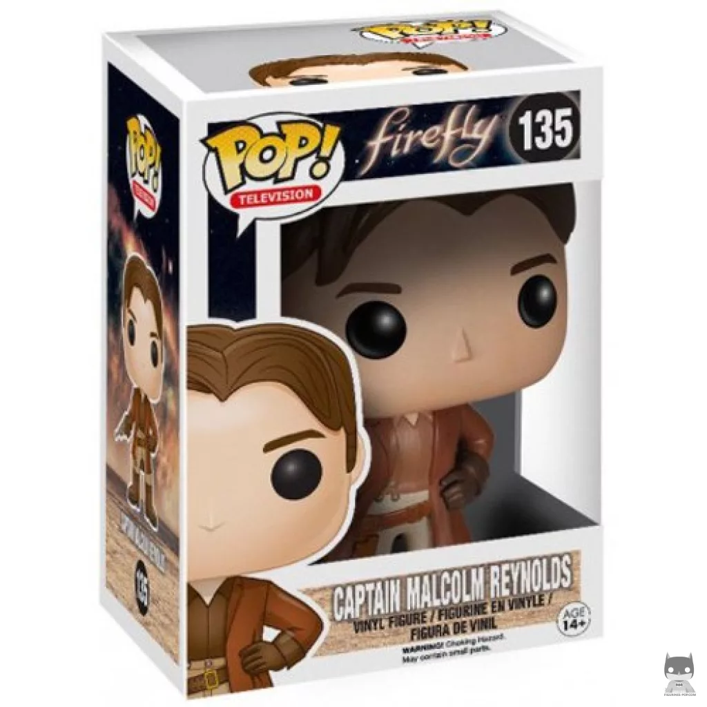 Malcolm Reynolds Funko Pop! figure in its box