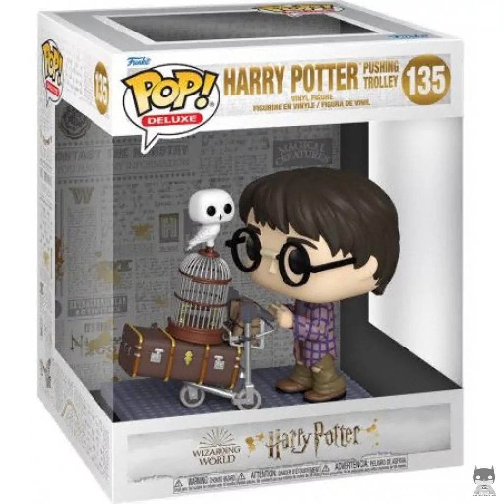 Harry Potter Pushing Trolley Funko Pop! figure in its box