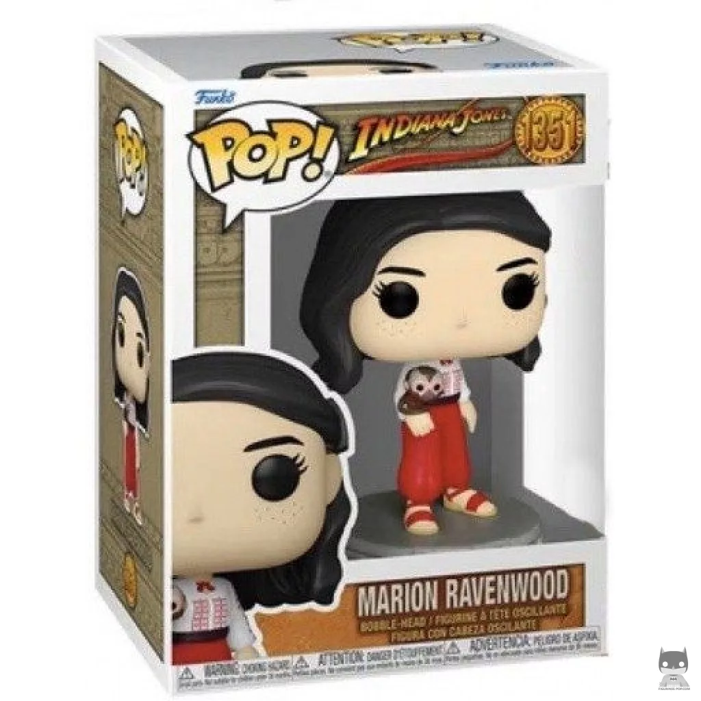 Marion Ravenwood Funko Pop! figure in its box