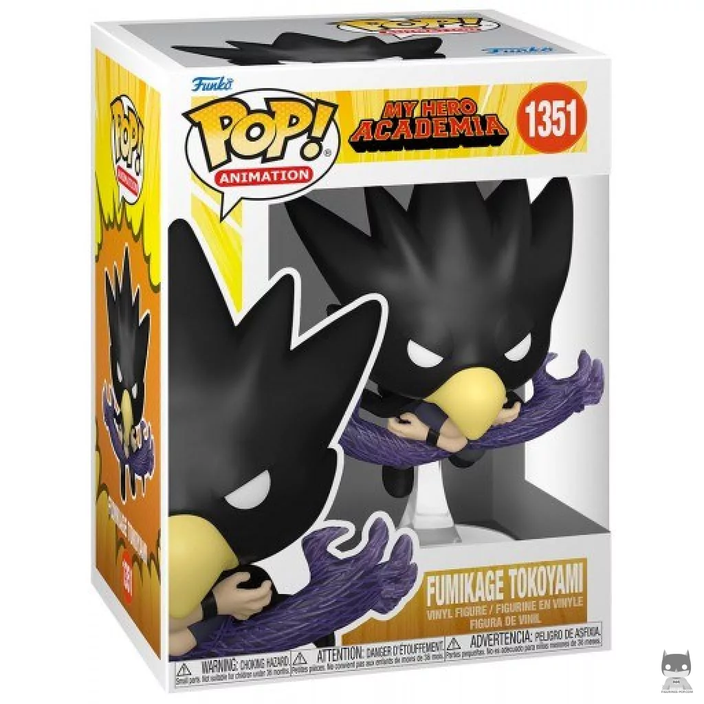 Fumikage Tokoyami Funko Pop! figure in its box