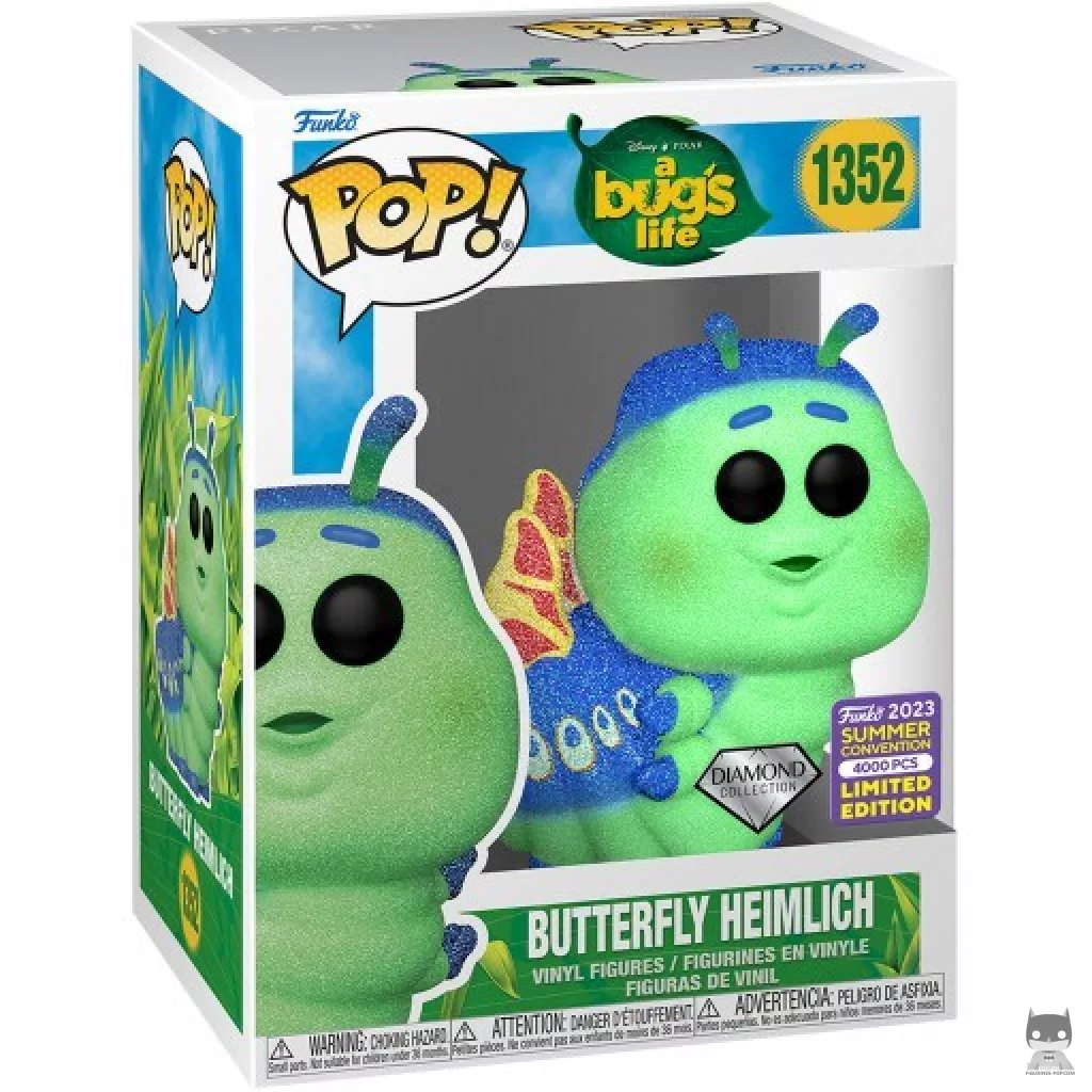 Butterfly Heimlich (Diamond Glitter) Funko Pop! figure in its box