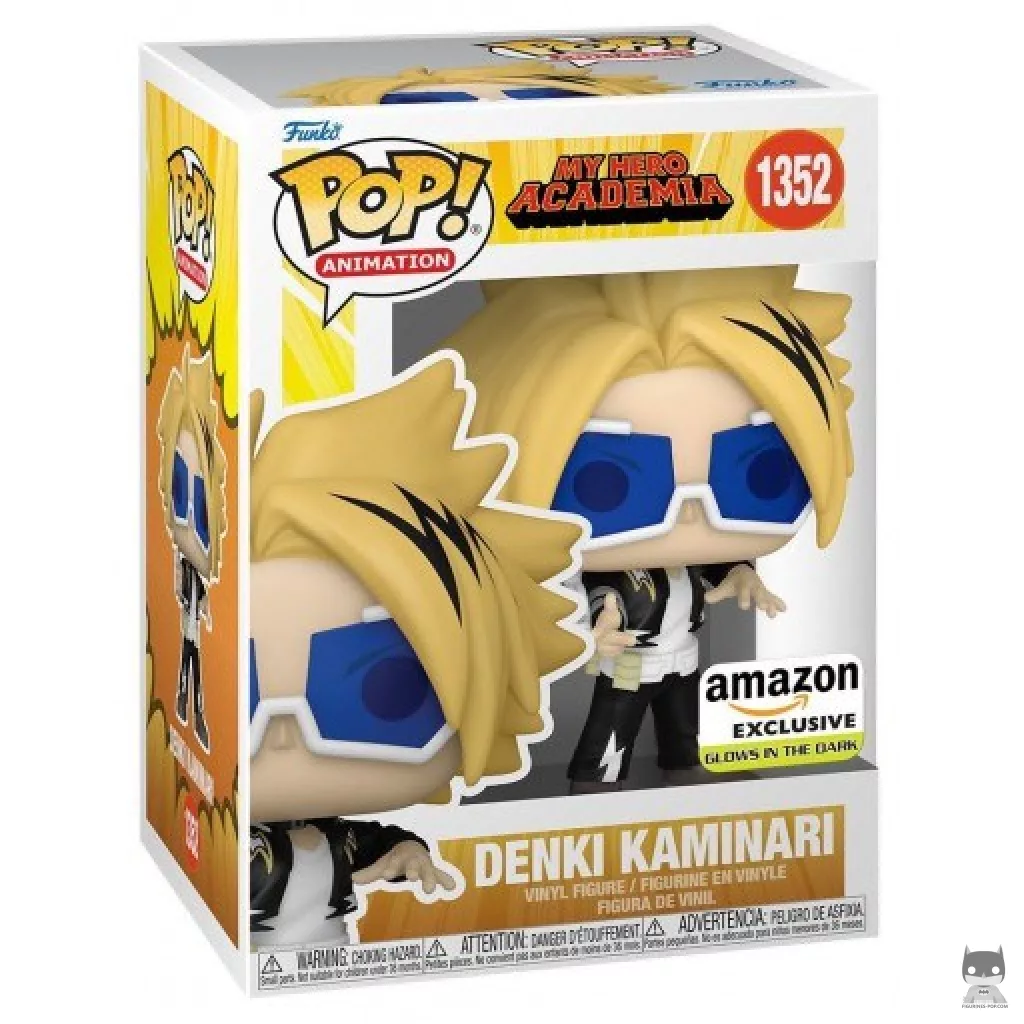 Denki Kaminari (Glow in the Dark) Funko Pop! figure in its box