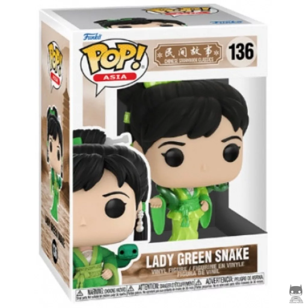 Lady Green Snake Funko Pop! figure in its box