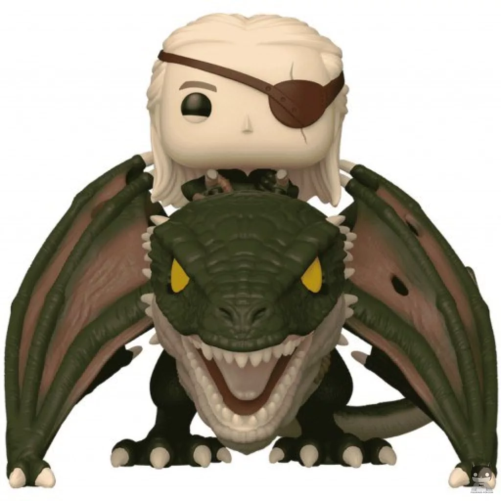 Aemond Targaryen with Vhagar Funko Pop! figure (House of the Dragon : Day of the Dragon (Game of Thrones))