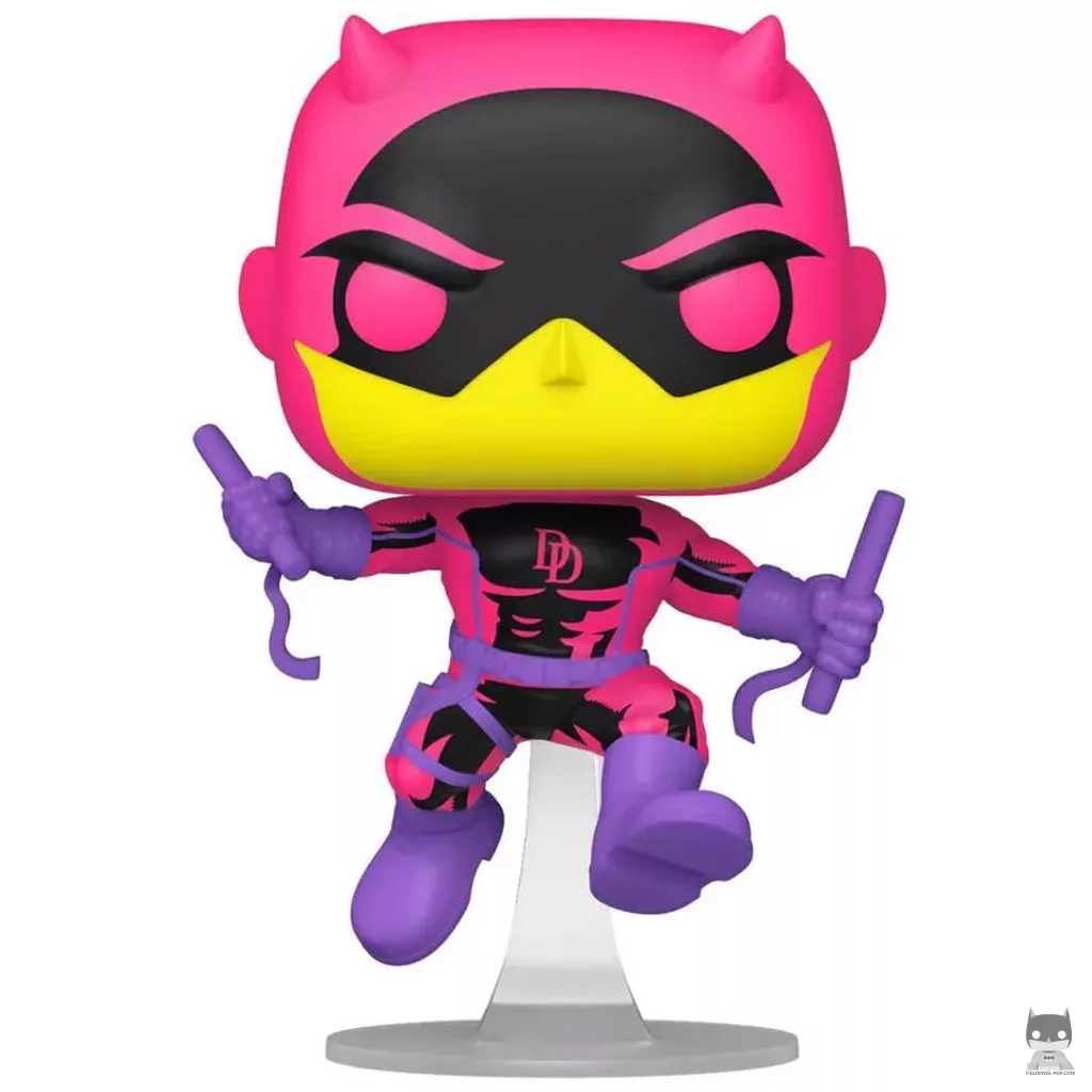 Daredevil (Classic) (Black Light) Funko Pop! figure (Marvel Comics)