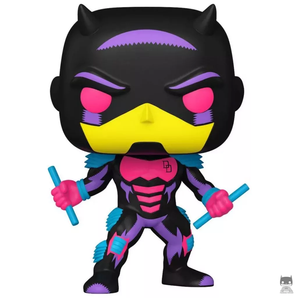 Daredevil (Fall From Grace) (Black Light) Funko Pop! figure (Marvel Comics)