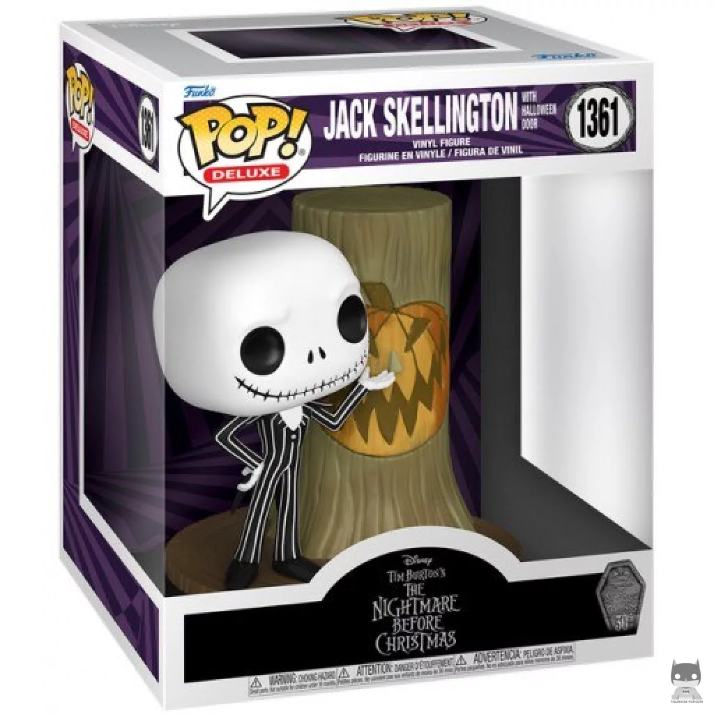Jack Skellington with Halloween Door Funko Pop! figure in its box