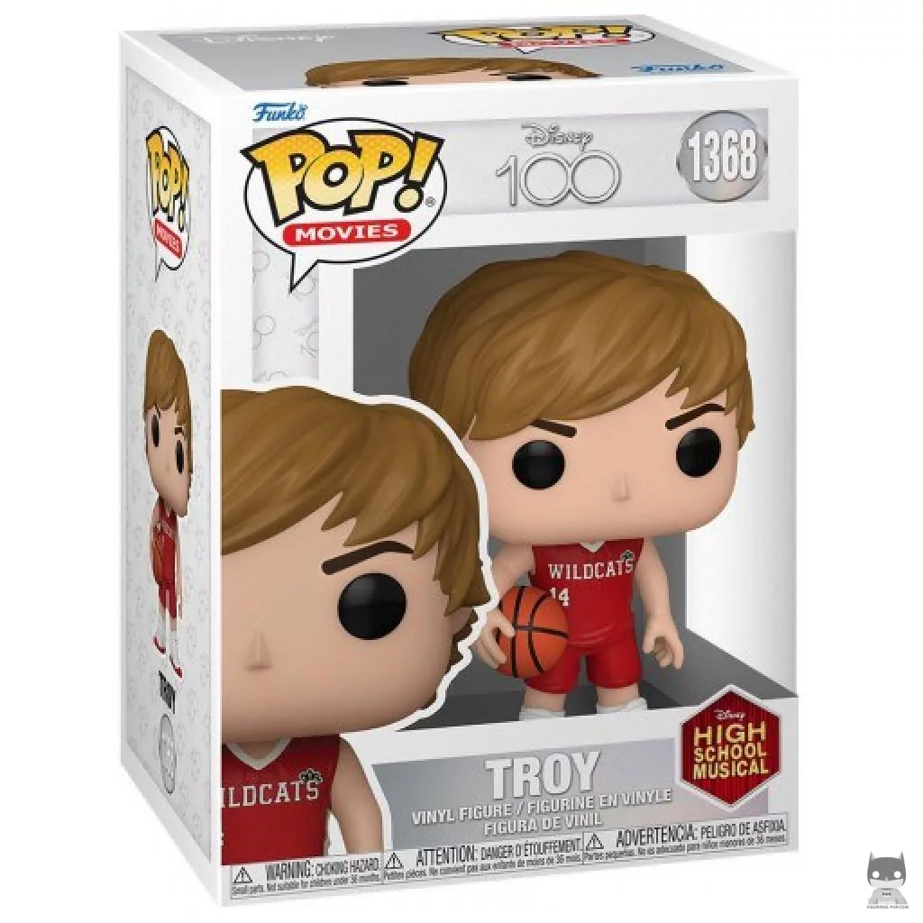 Troy (High School Musical) Funko Pop! figure in its box