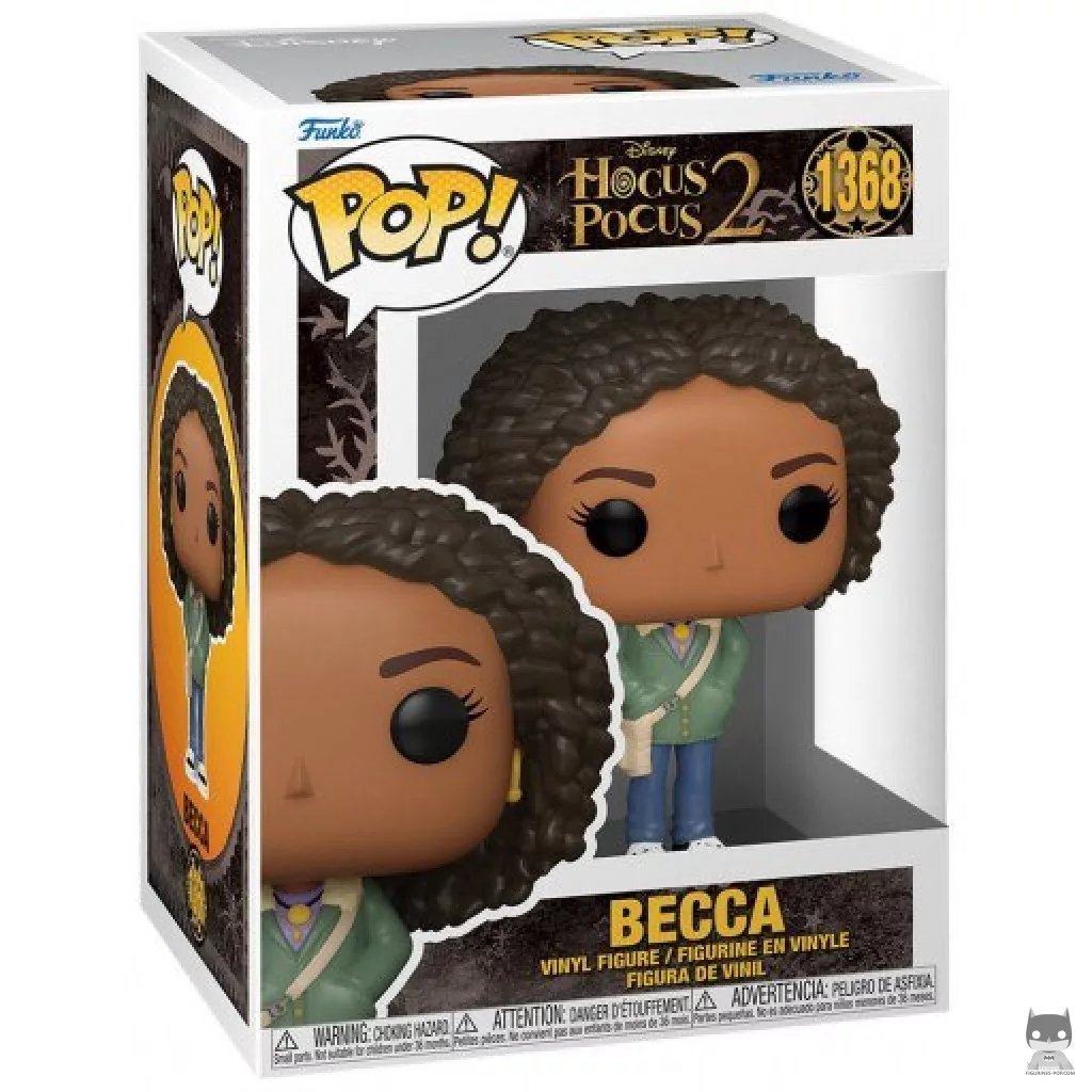 Becca Funko Pop! figure in its box