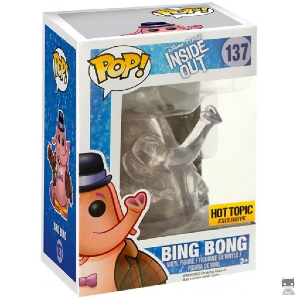 Bing Bong (Translucent) Funko Pop! figure in its box