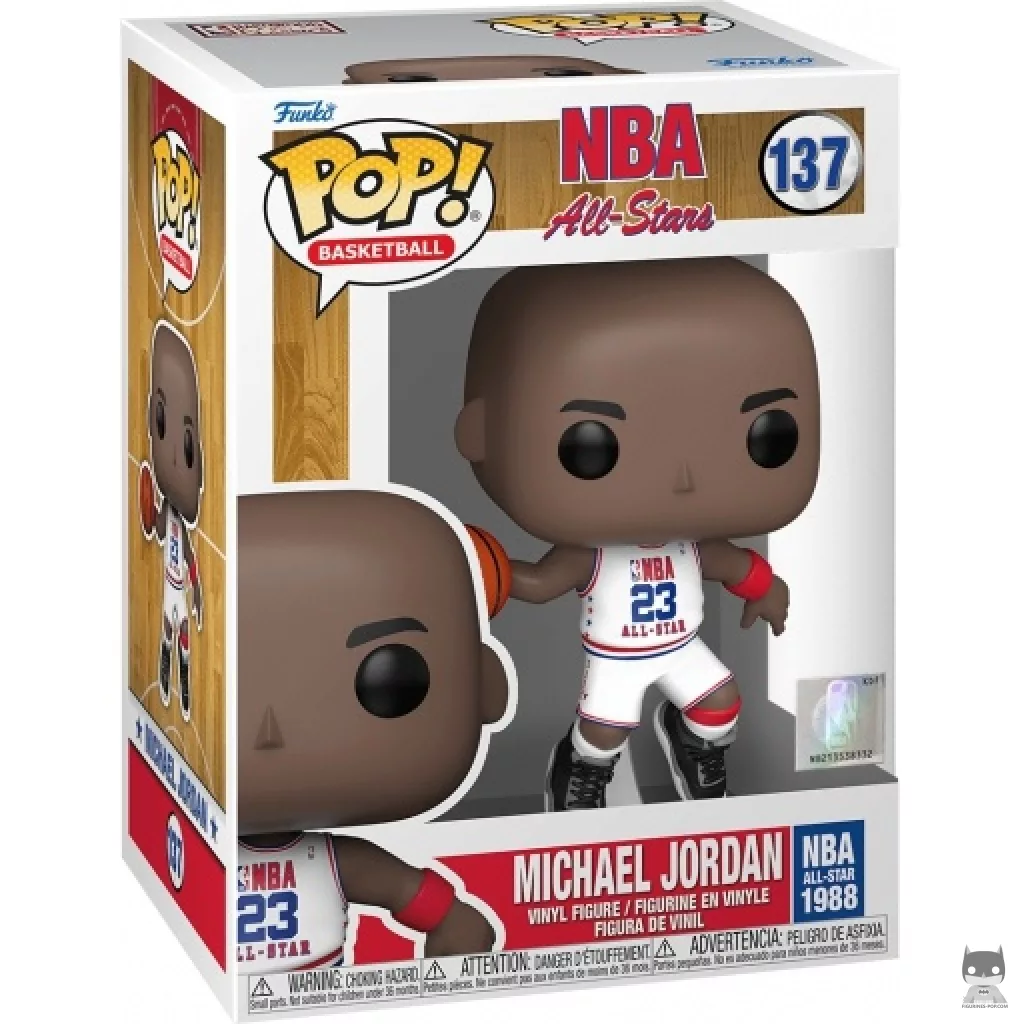 Michael Jordan NBA All-Star 1988 Funko Pop! figure in its box