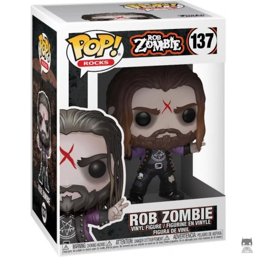 Rob Zombie Funko Pop! figure in its box