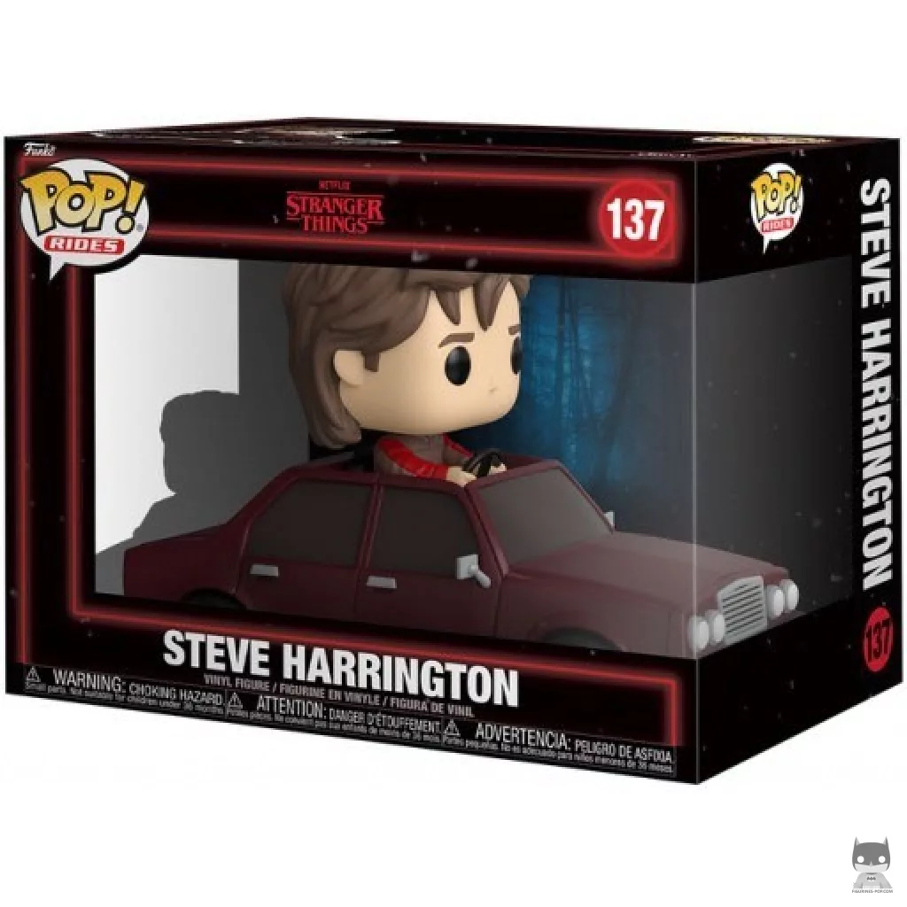 Steve Harrington Funko Pop! figure in its box