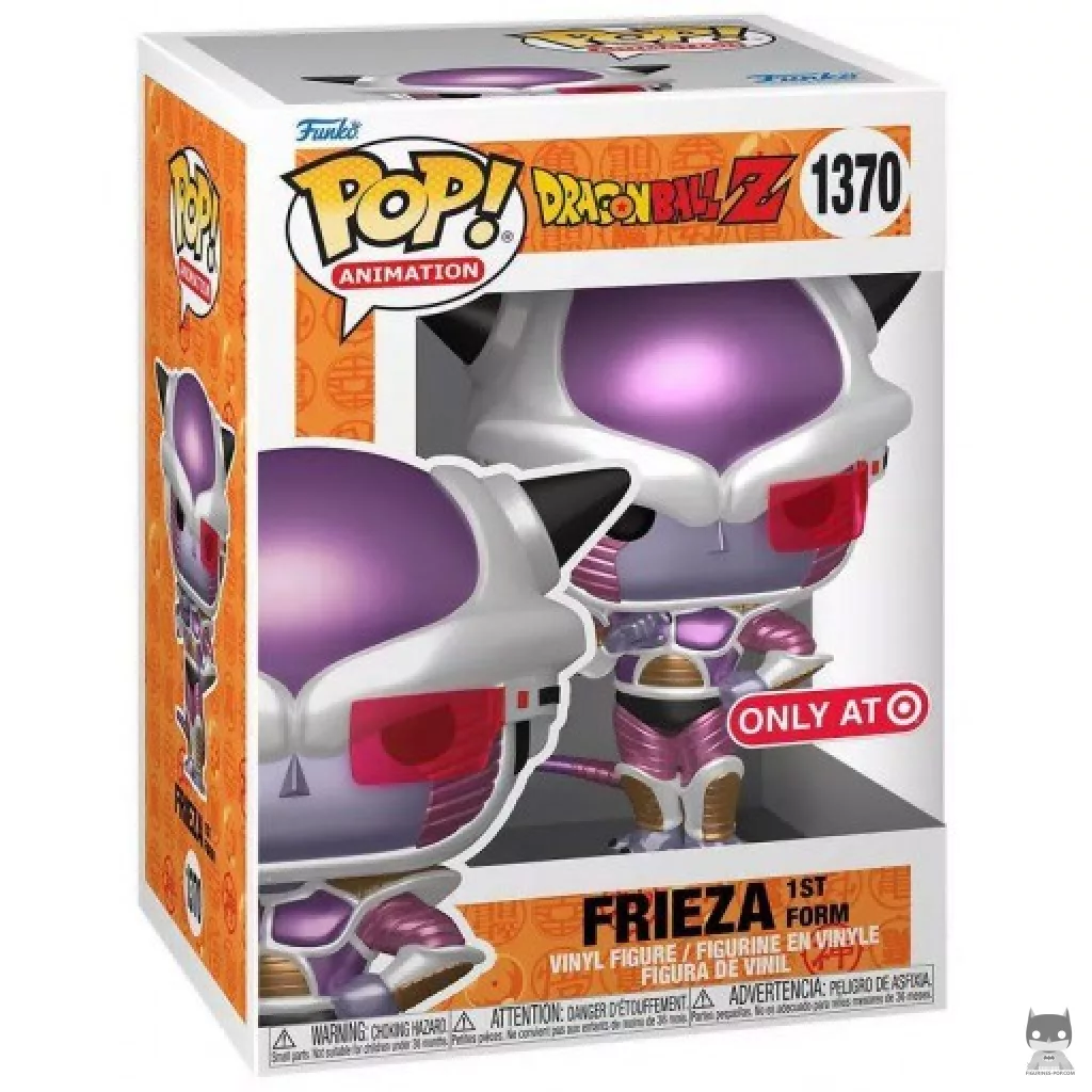 Frieza First Form (Metallic) Funko Pop! figure in its box