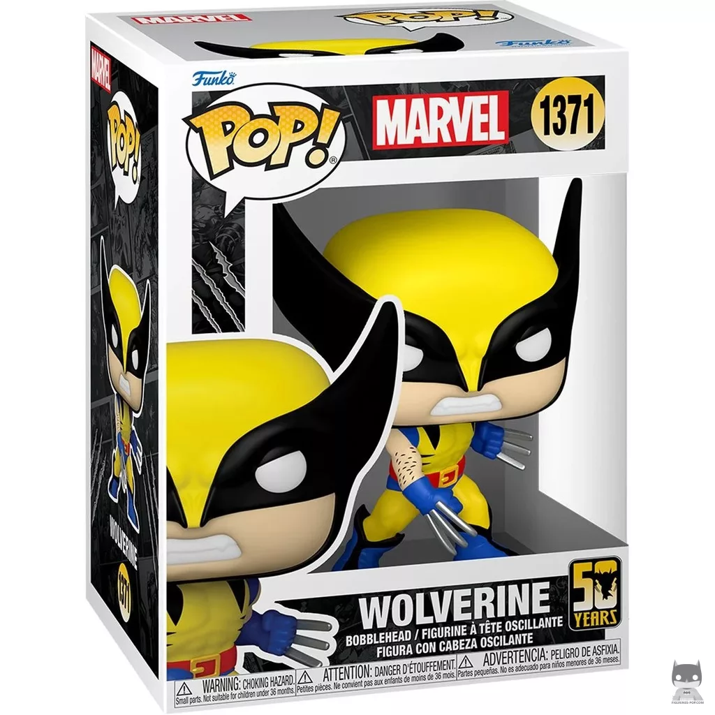 Wolverine (Classic Suit) Funko Pop! figure in its box