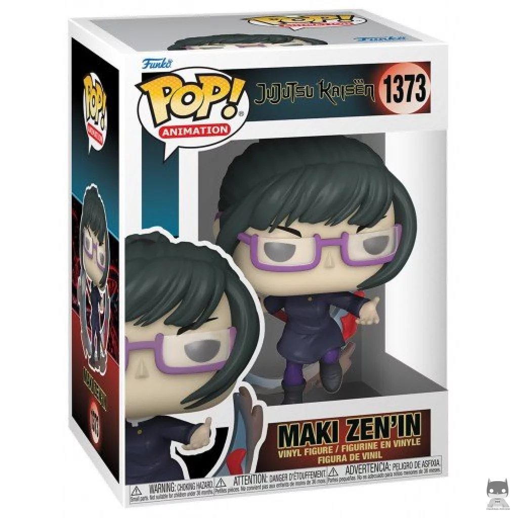 Maki Zen'In Funko Pop! figure in its box