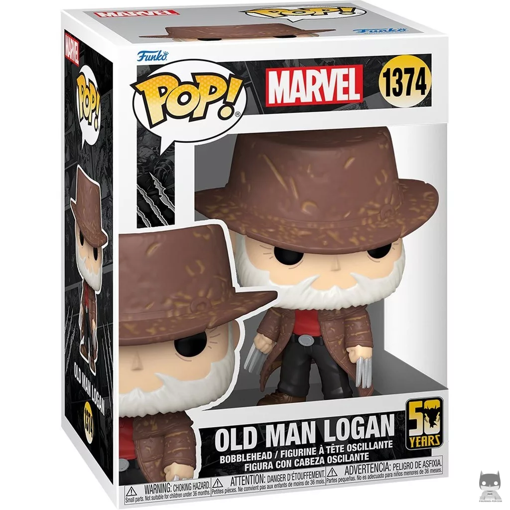 Old Man Logan Funko Pop! figure in its box