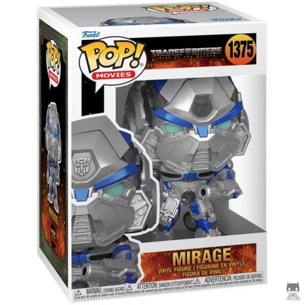 Mirage Funko Pop! figure in its box