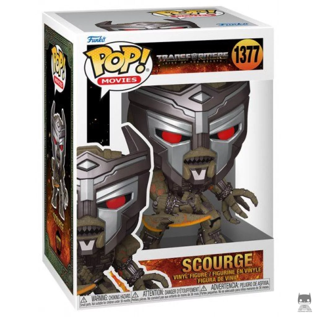 Scourge Funko Pop! figure in its box