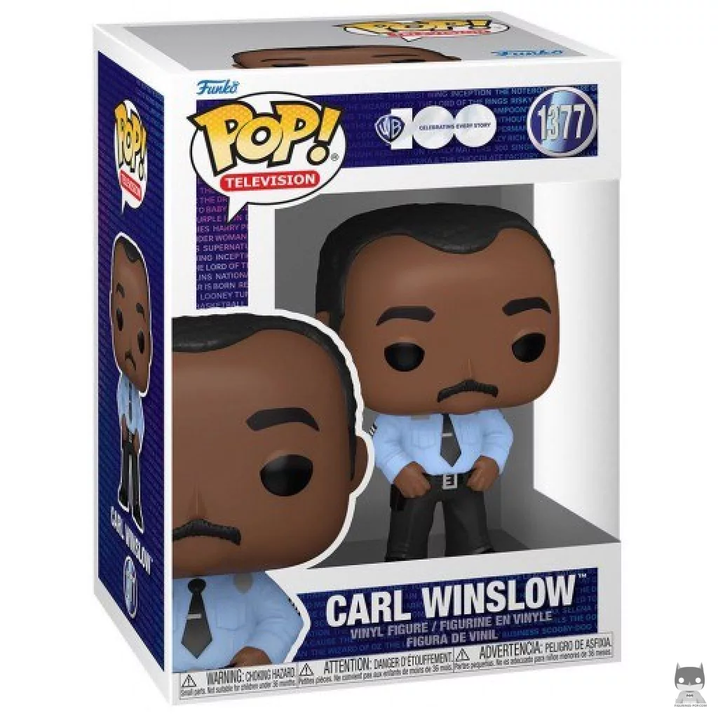 Carl Winslow Funko Pop! figure in its box