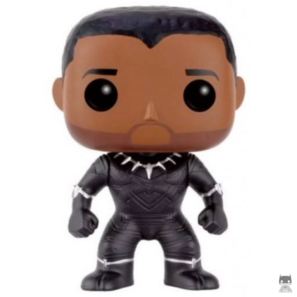 Black Panther (Unmasked) Funko Pop! figure (Captain America: Civil War)