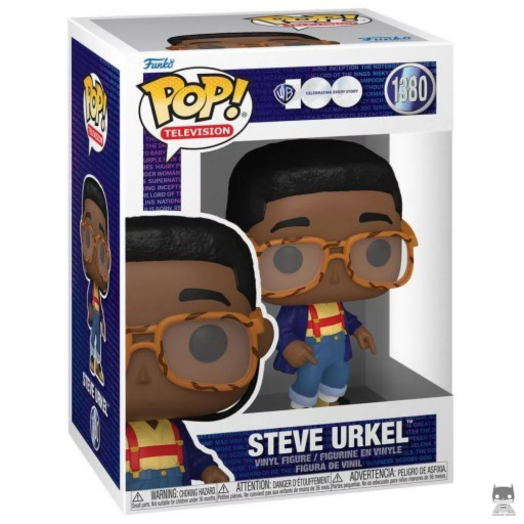 Steve Urkel Funko Pop! figure in its box