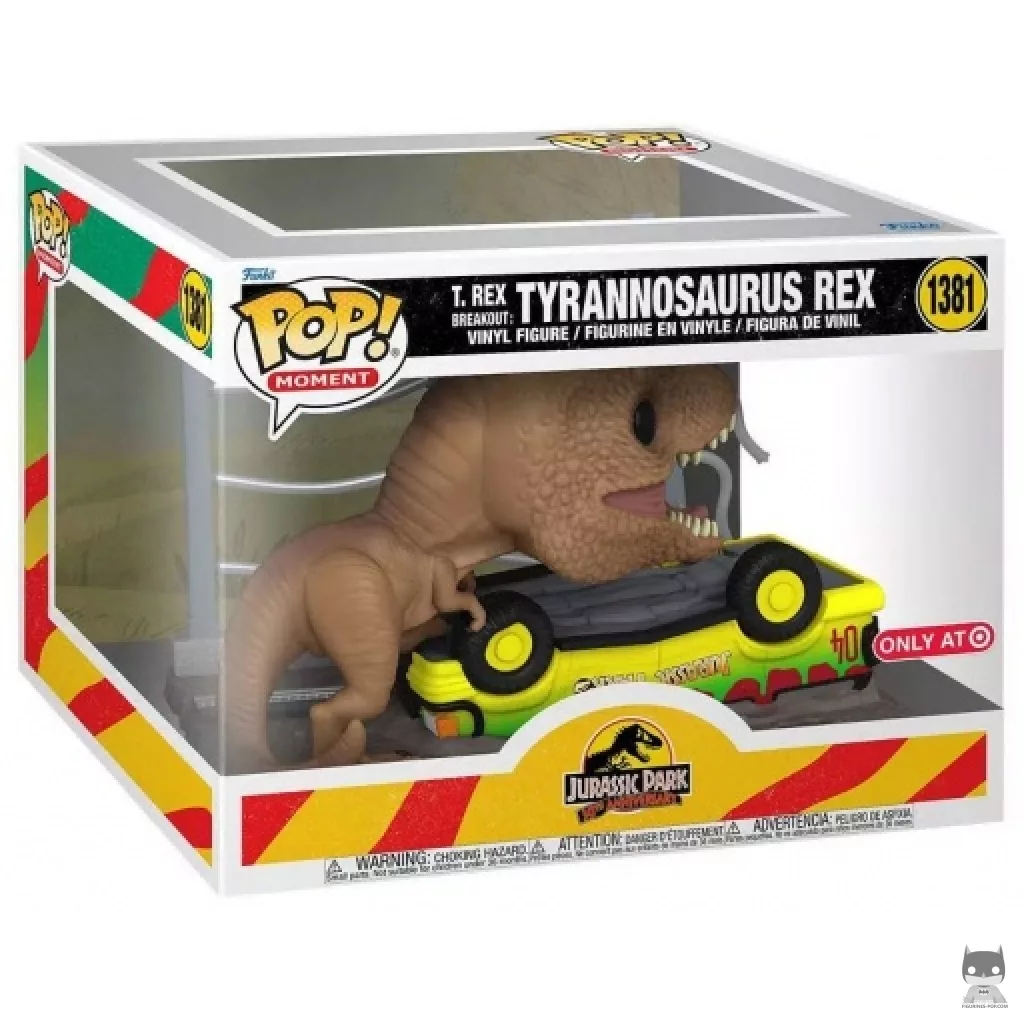 T. Rex Breakout: Tyrannosaurus Rex Funko Pop! figure in its box