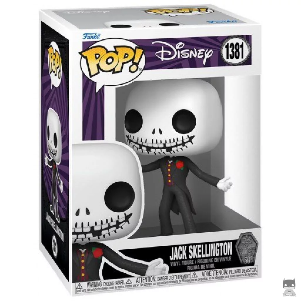 Jack Skellington Funko Pop! figure in its box