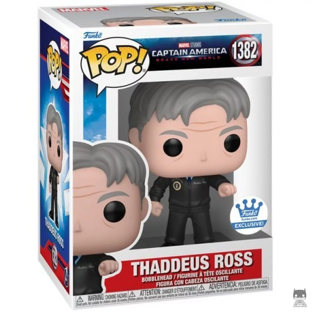 Thaddeus Ross Funko Pop! figure in its box