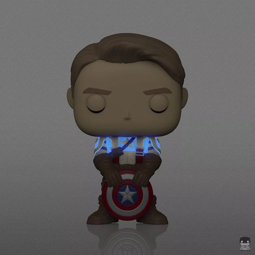 Captain America (Chase & Glow in the Dark) Funko Pop! figure (The Infinity Saga)