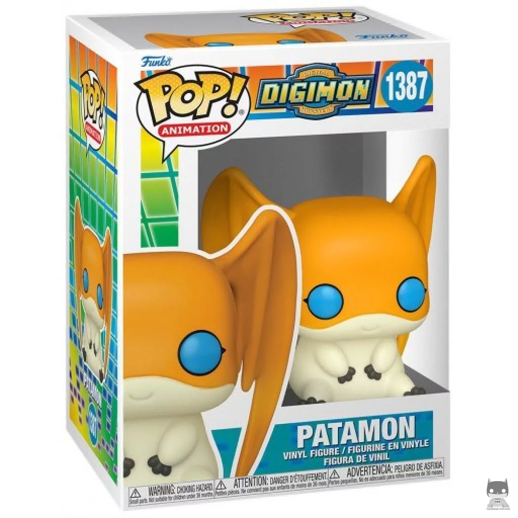 Patamon Funko Pop! figure in its box