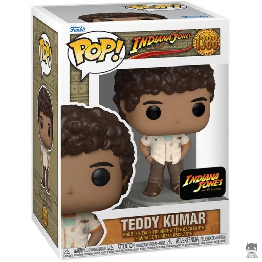 Teddy Kumar Funko Pop! figure in its box