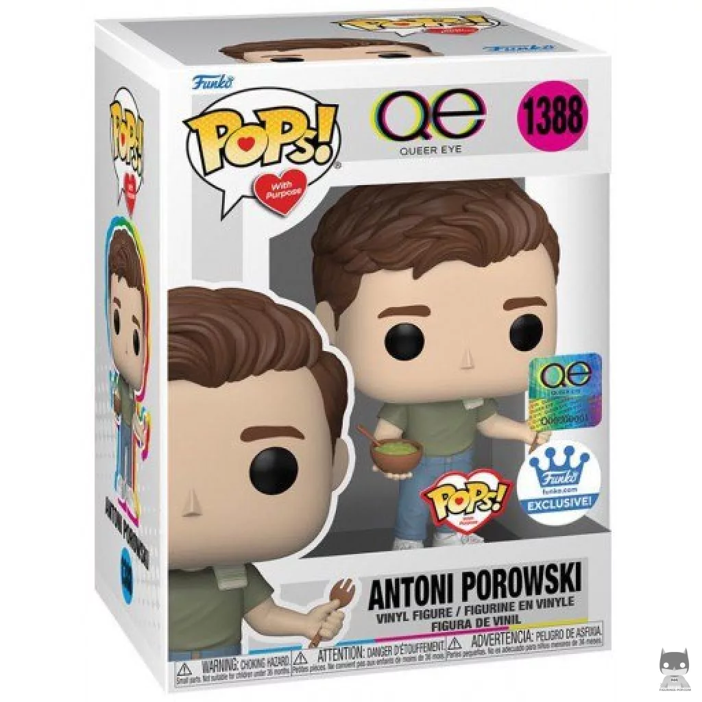 Antoni Porowski Funko Pop! figure in its box