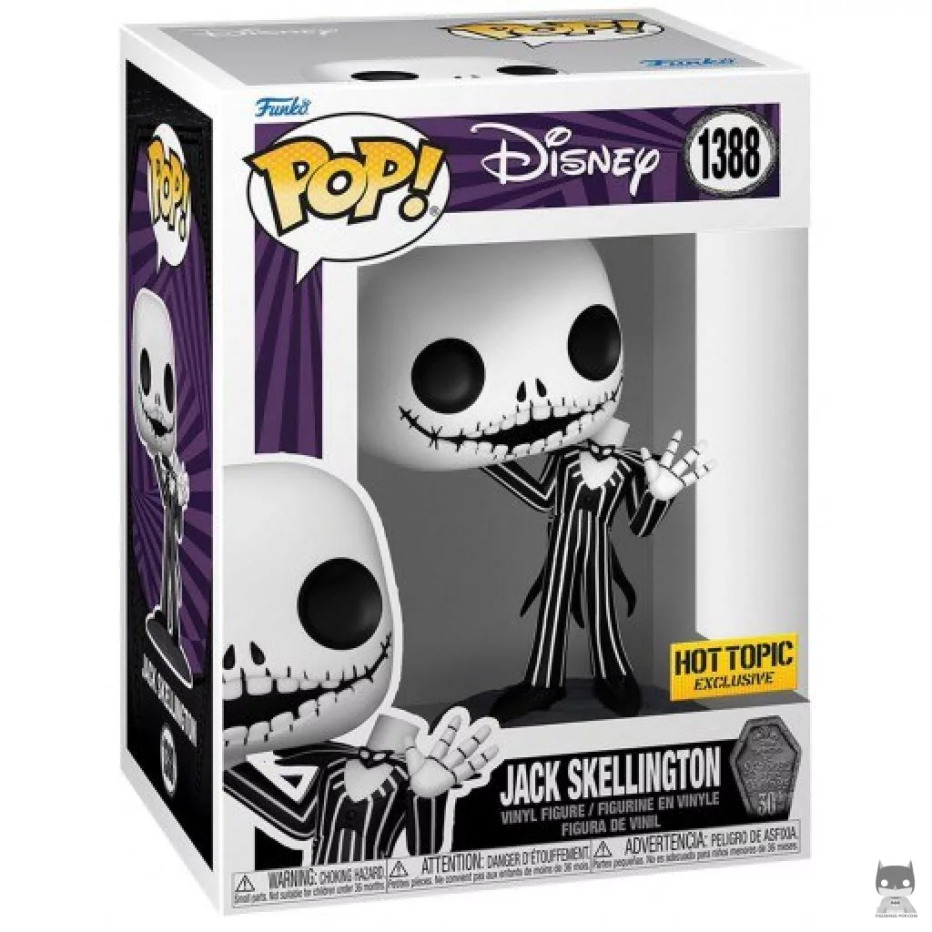 Jack Skellington Headless Funko Pop! figure in its box