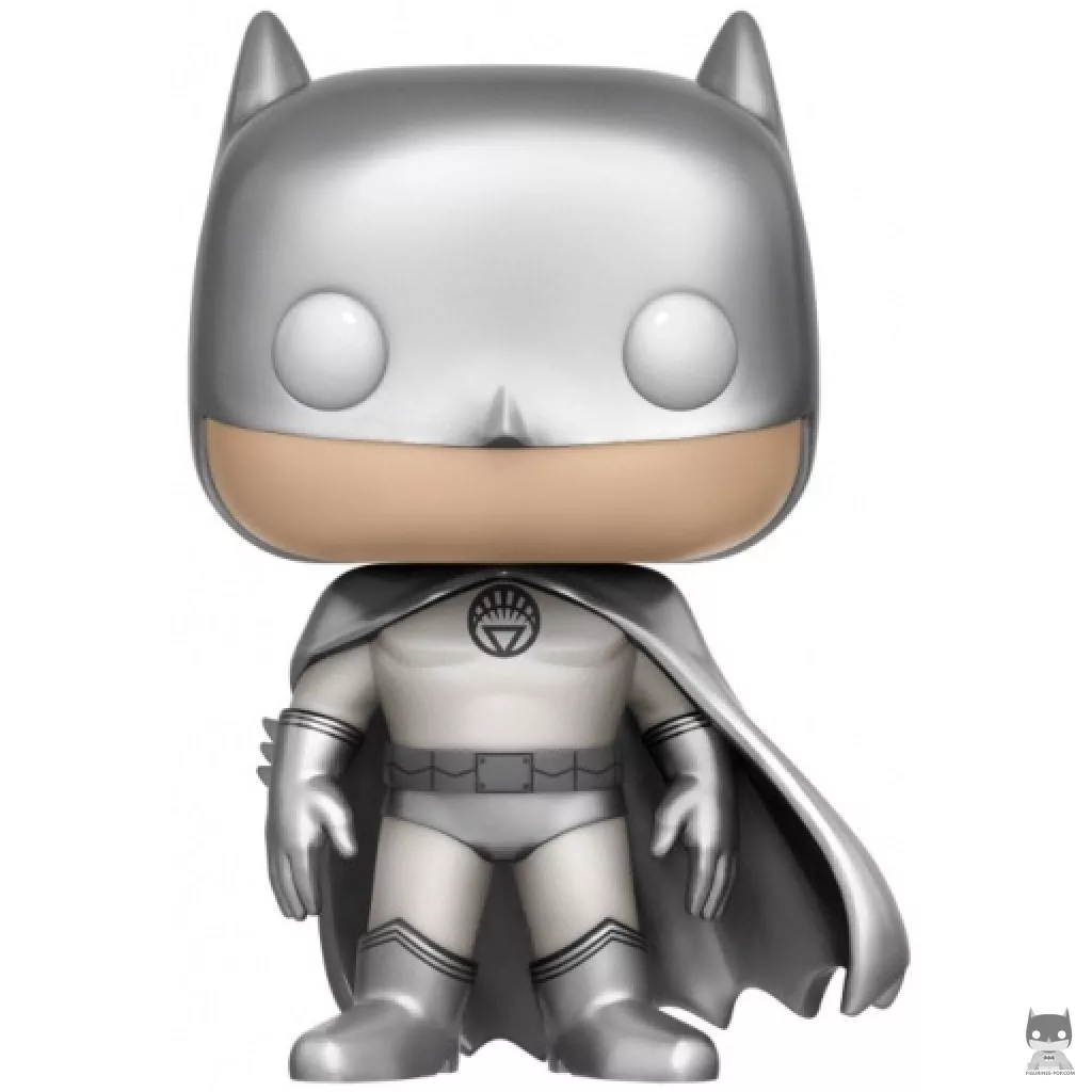 White Lantern Batman (Silver) Funko Pop! figure (DC Super Heroes)