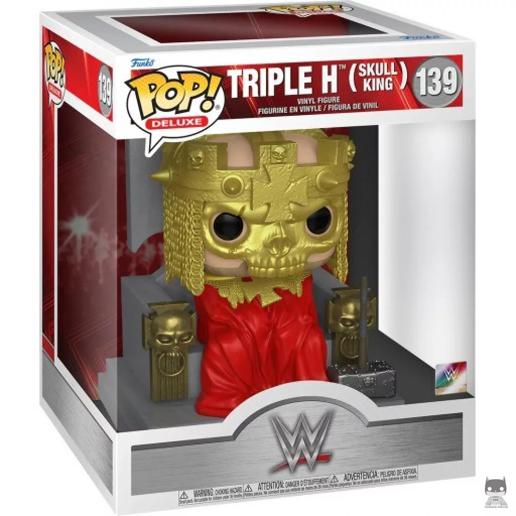 Triple H (Skull King) Funko Pop! figure in its box