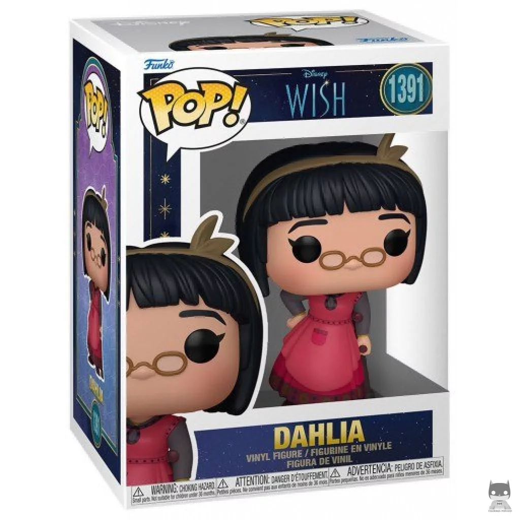 Dahlia Funko Pop! figure in its box