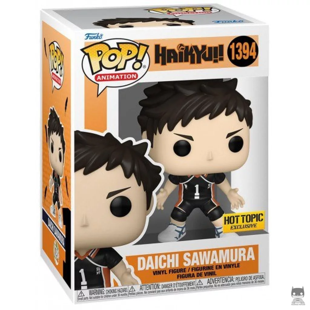 Daichi Sawamura Funko Pop! figure in its box