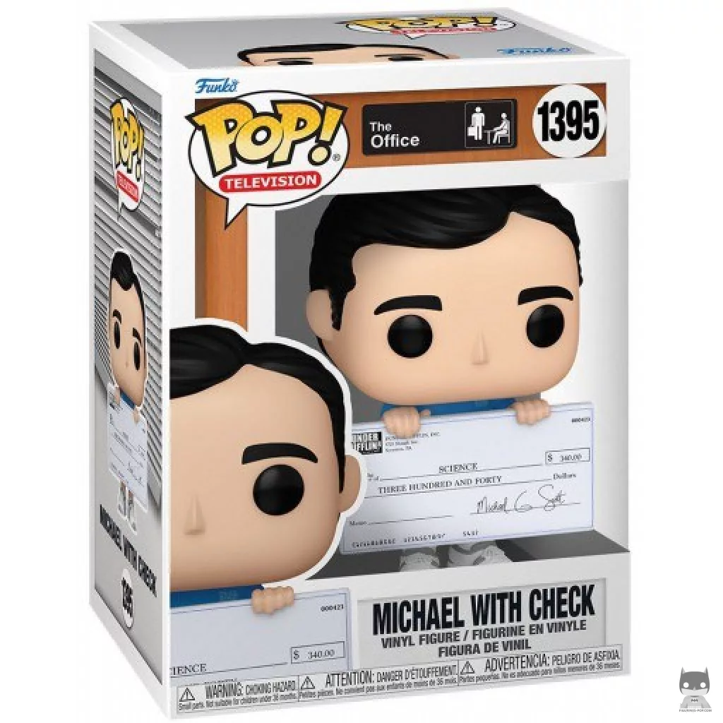 Michael with Check Funko Pop! figure in its box