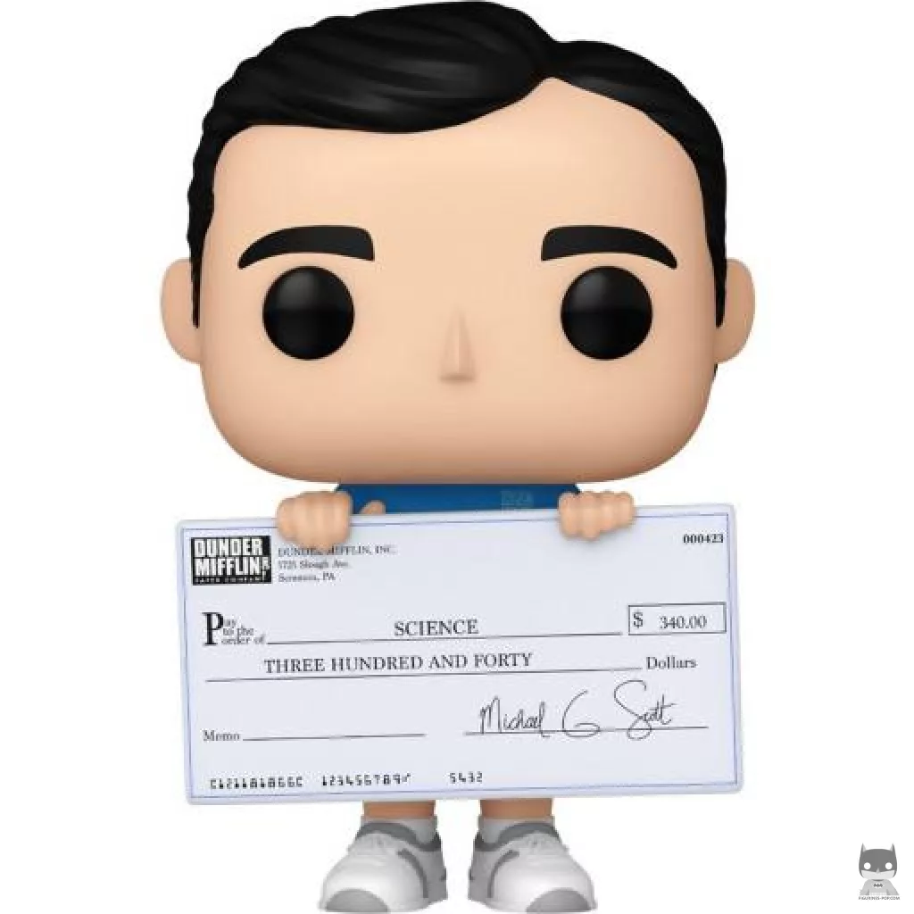 Michael with Check Funko Pop! figure (The Office)