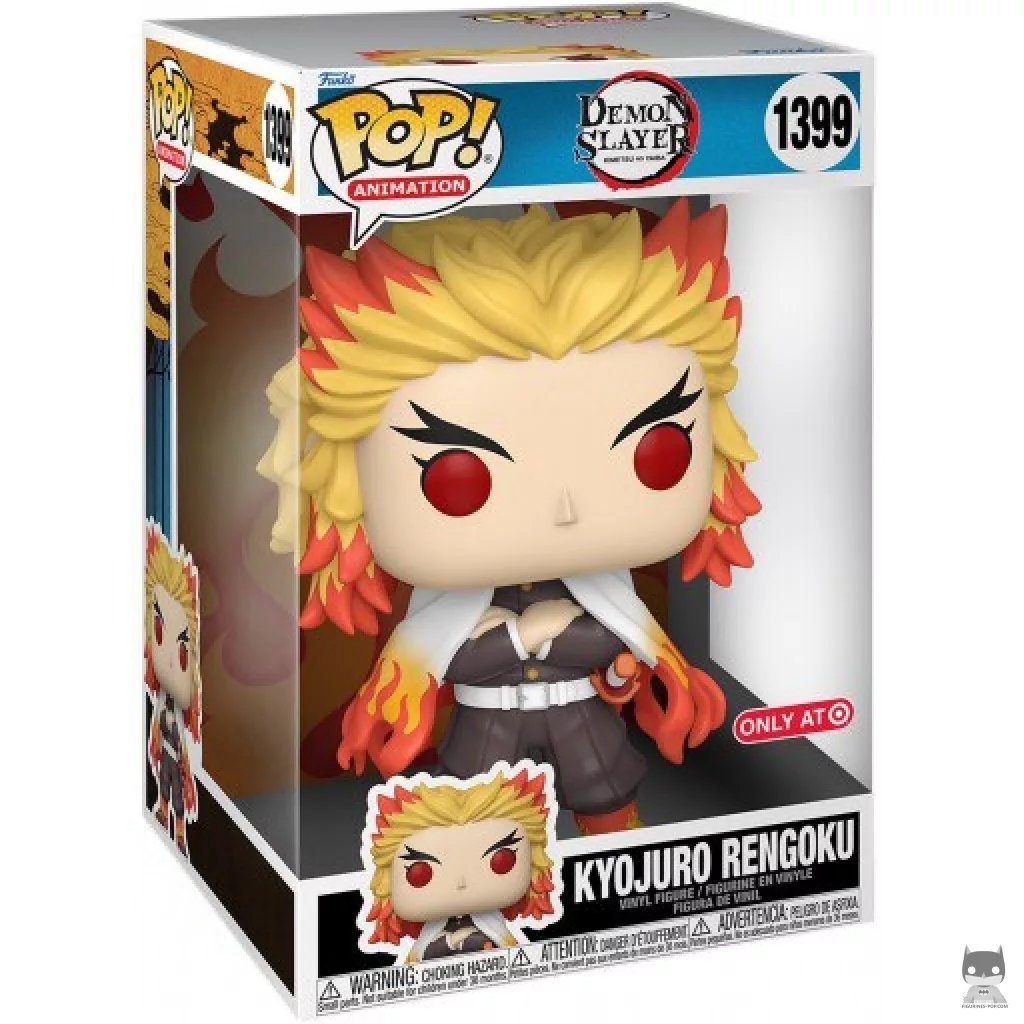 Kyojuro Rengoku (Supersized) Funko Pop! figure in its box